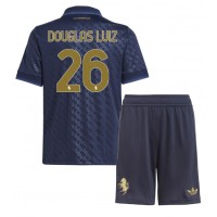 Camiseta Juventus Douglas Luiz #26 Tercera Equipación para niños 2024-25 manga corta (+ pantalones cortos)